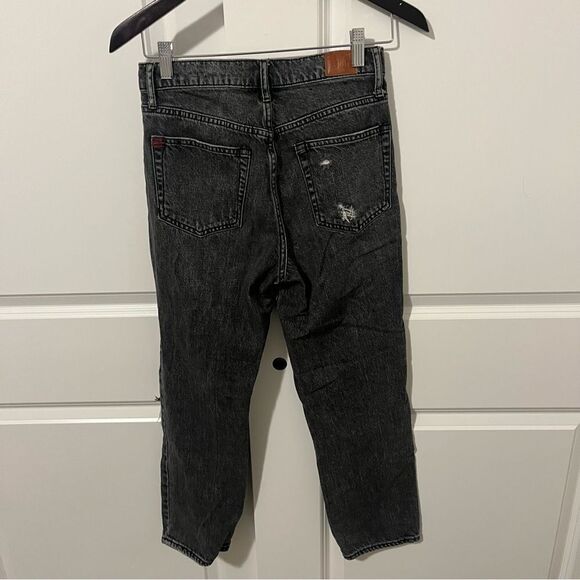 BDG Urban Outfitters Distressed Slim Straight Washed Black 26 - Picture 4 of 12